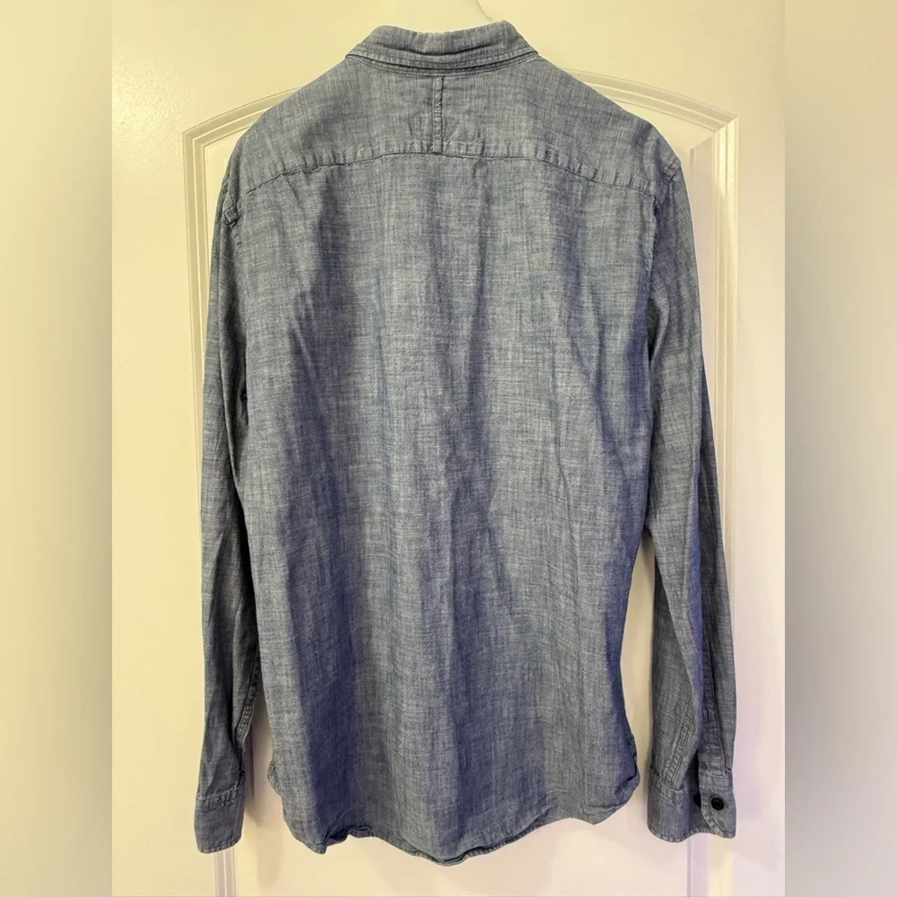 Banana Republic Blue Casual Button Down Shirt
